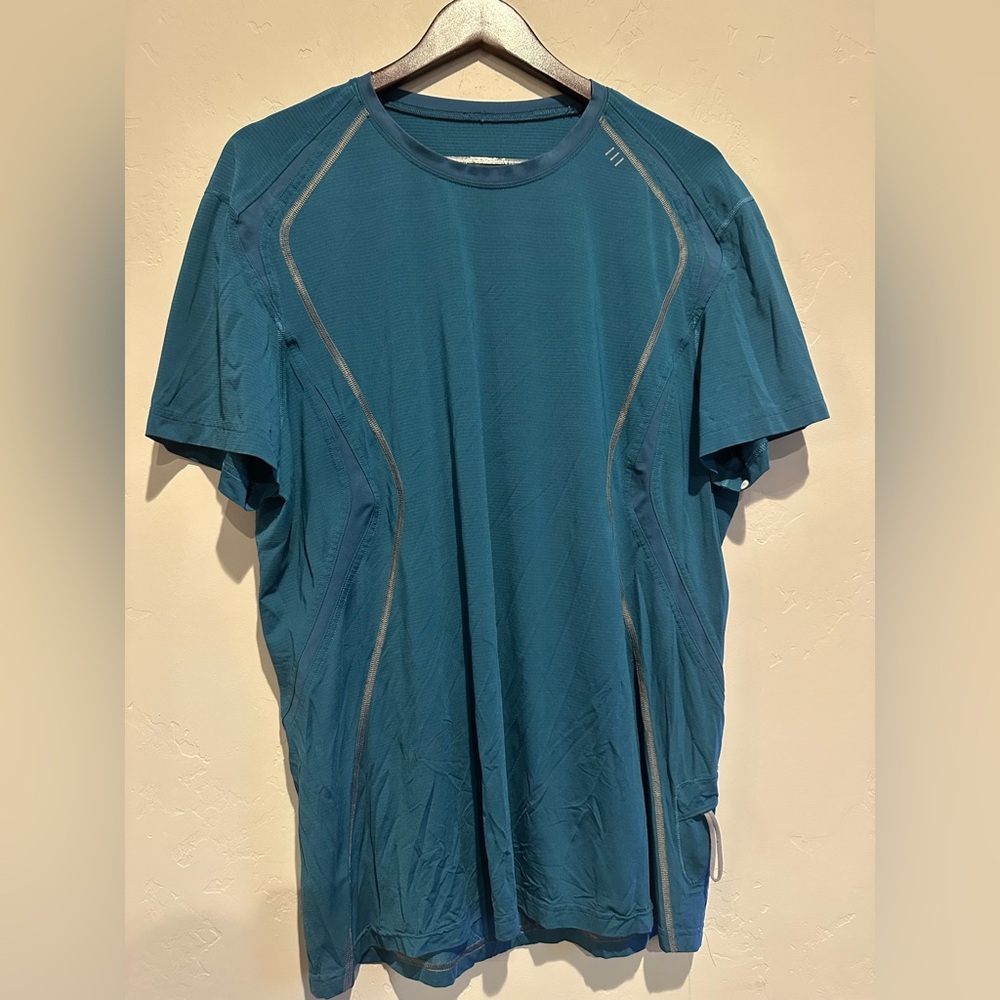 lululemon athletica Teal Short Sleeve Tee